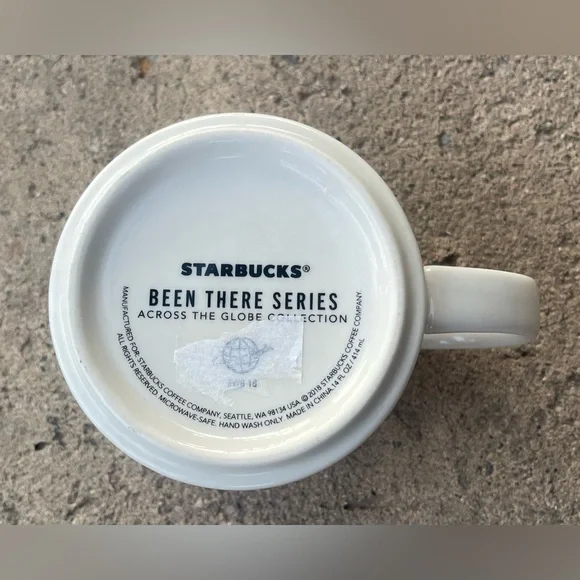 Starbucks Been There Series Florida Holiday Gold The Sunshine State Mug 14 oz - Picture 6 of 7